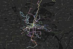 租房买房交通便利性评估工具：可视化公交线路辐射图-资源网