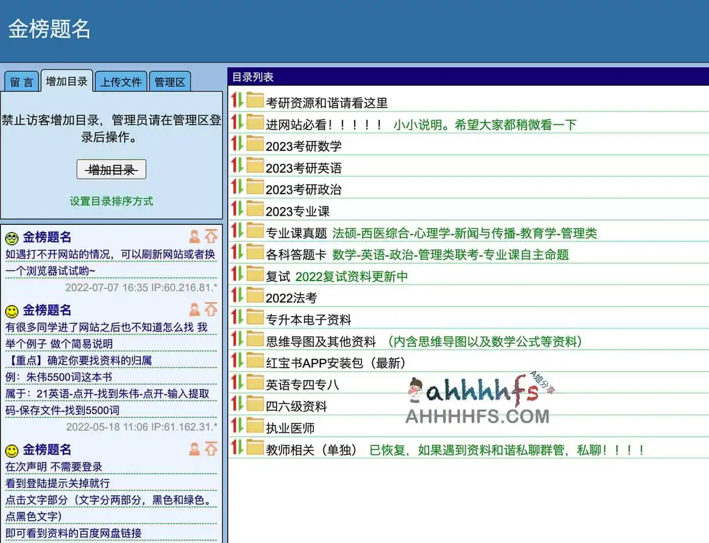 2023考研资料集合