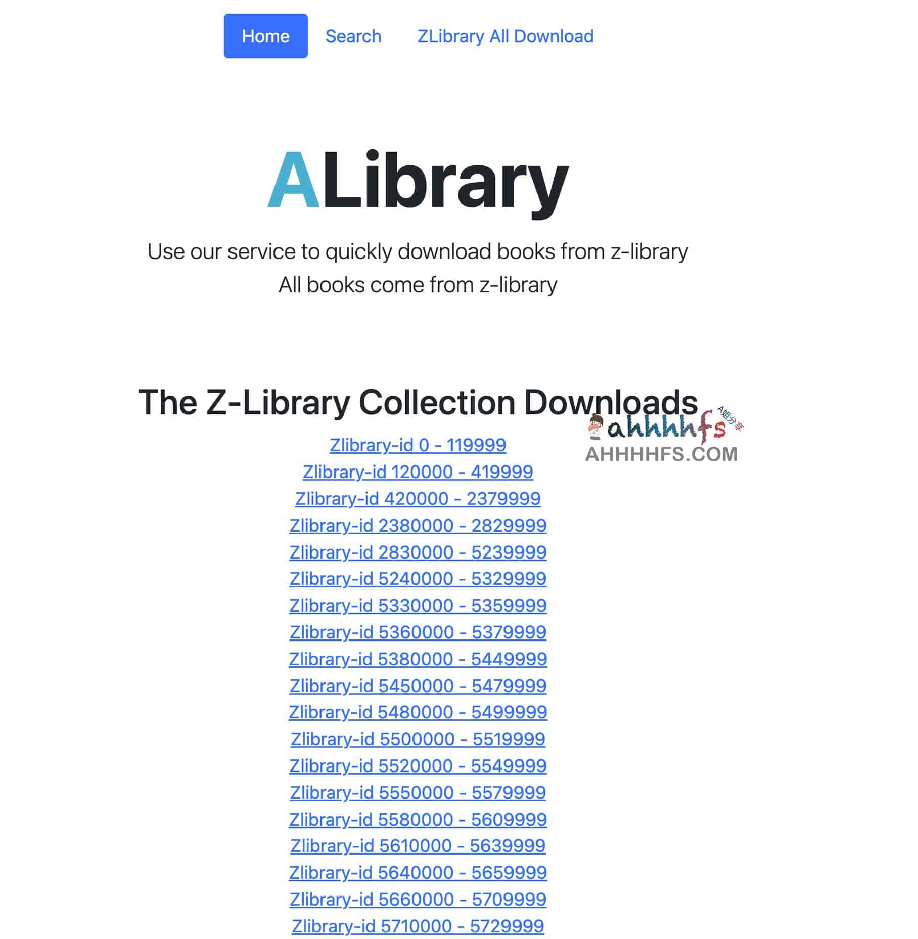 图片[1]-免费电子搜索引擎 Z-library电子书搜索下载-ALibrary-资源网