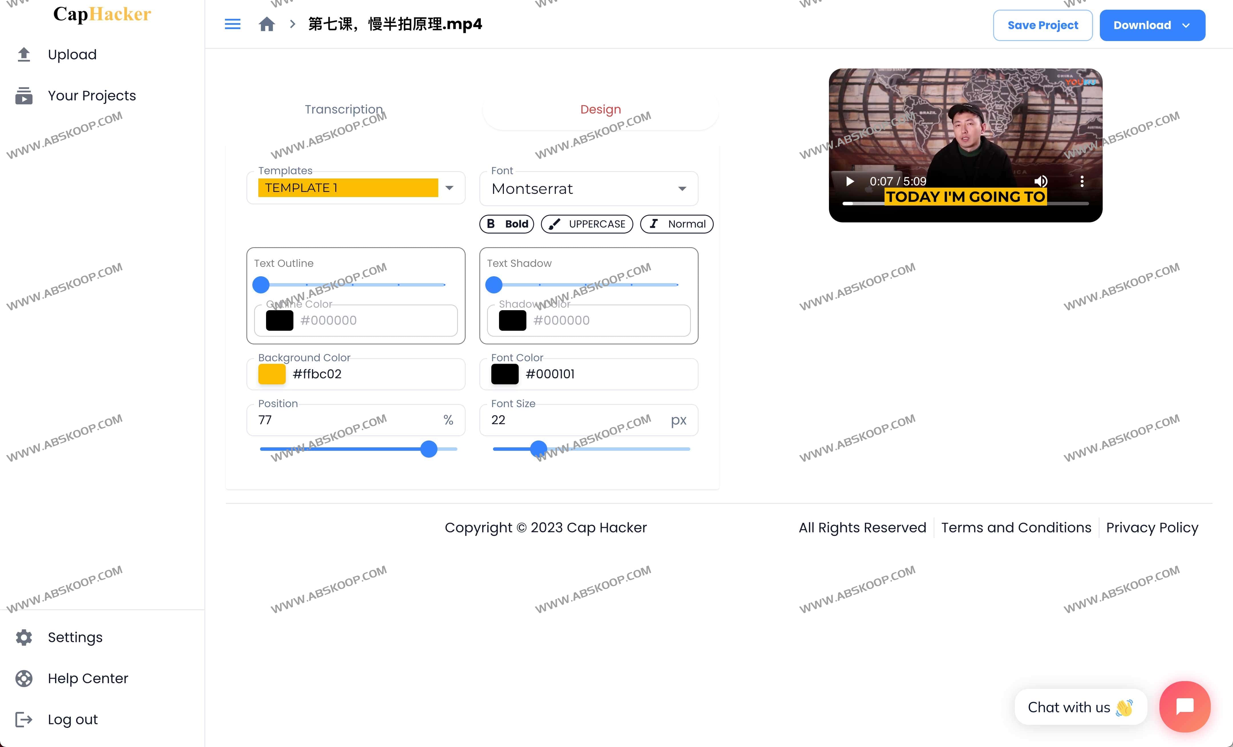 图片[1]-CapHacker-免费无水印AI视频字幕生成器-资源网