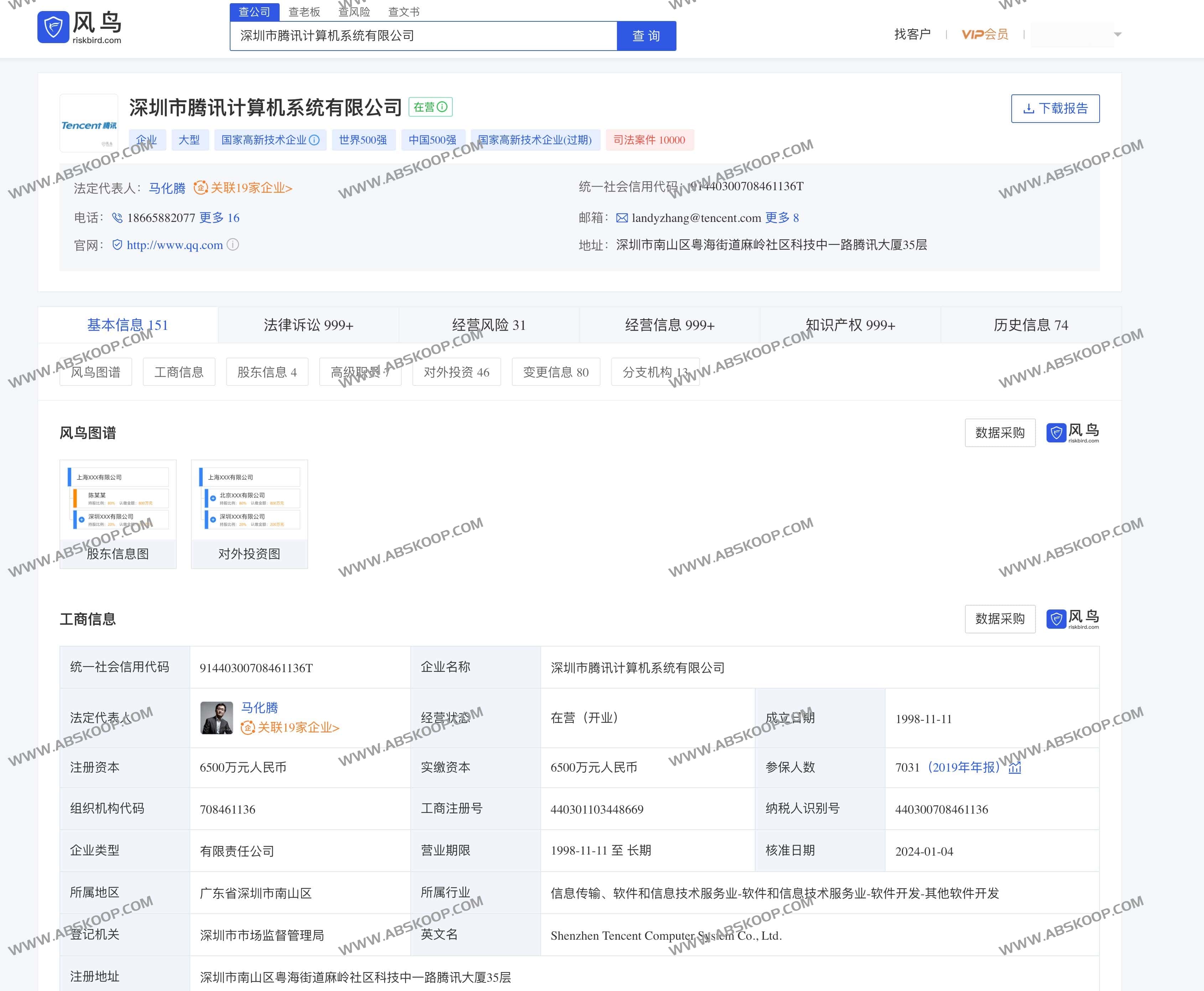 图片[1]-免费在线企业信息查询平台-风鸟查询-资源网