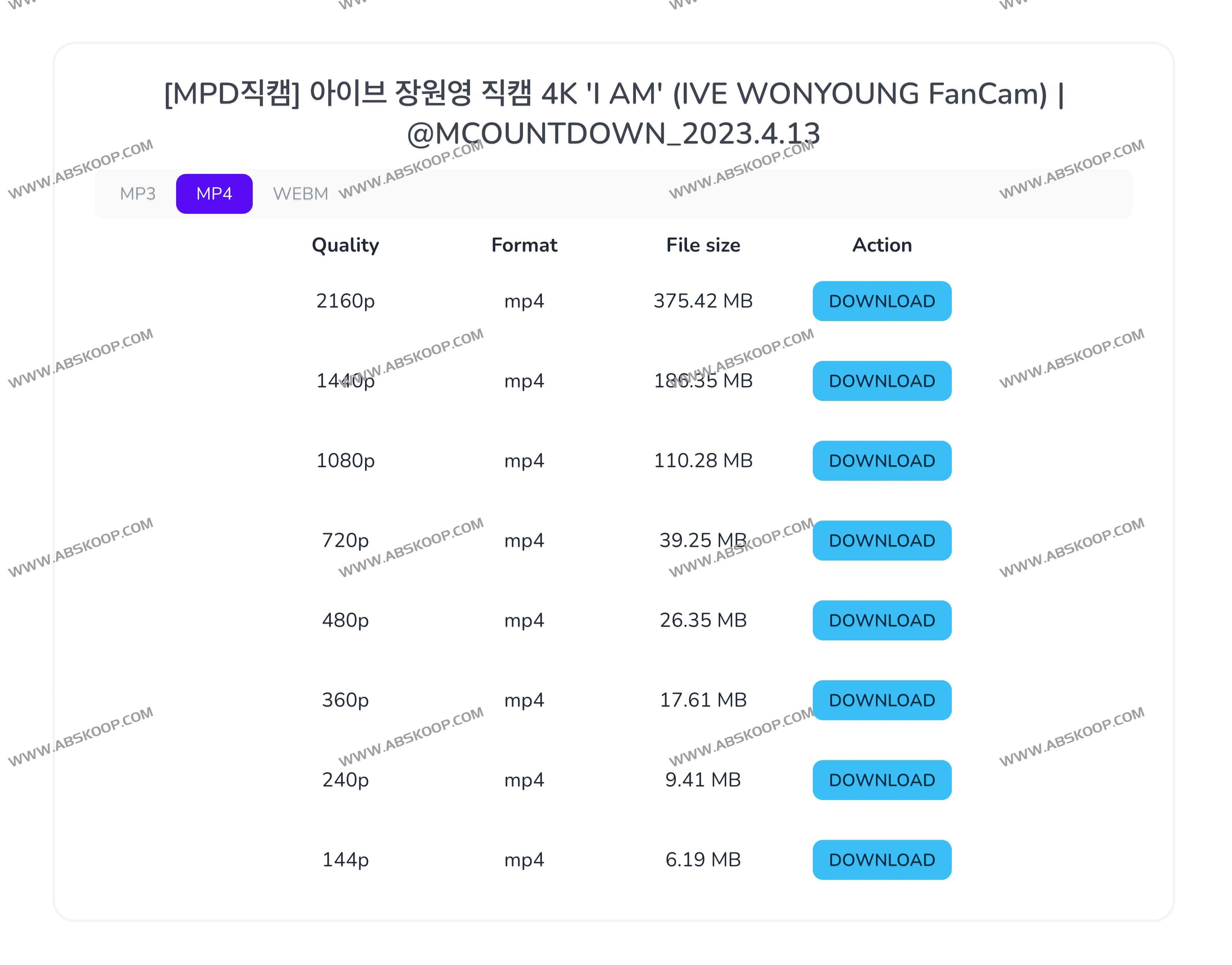 Y2meta-免费在线YouTube视频下载器 转换器 支持4K视频下载