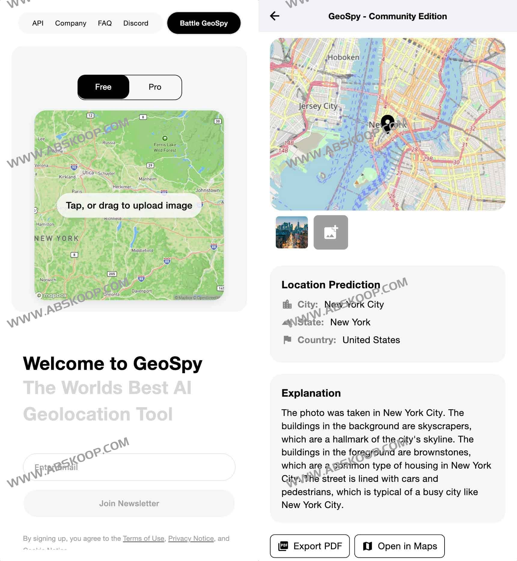 图片[1]-AI图片定位工具 基于 AI 的照片地理位置识别-GeoSpy AI-资源网