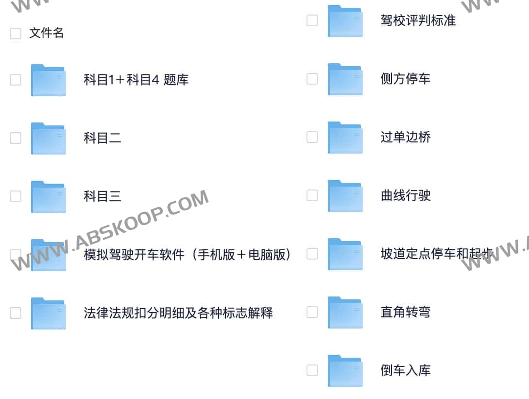 图片[1]-科一到科四全套讲解，零基础教学，助你轻松学车考驾照-资源网