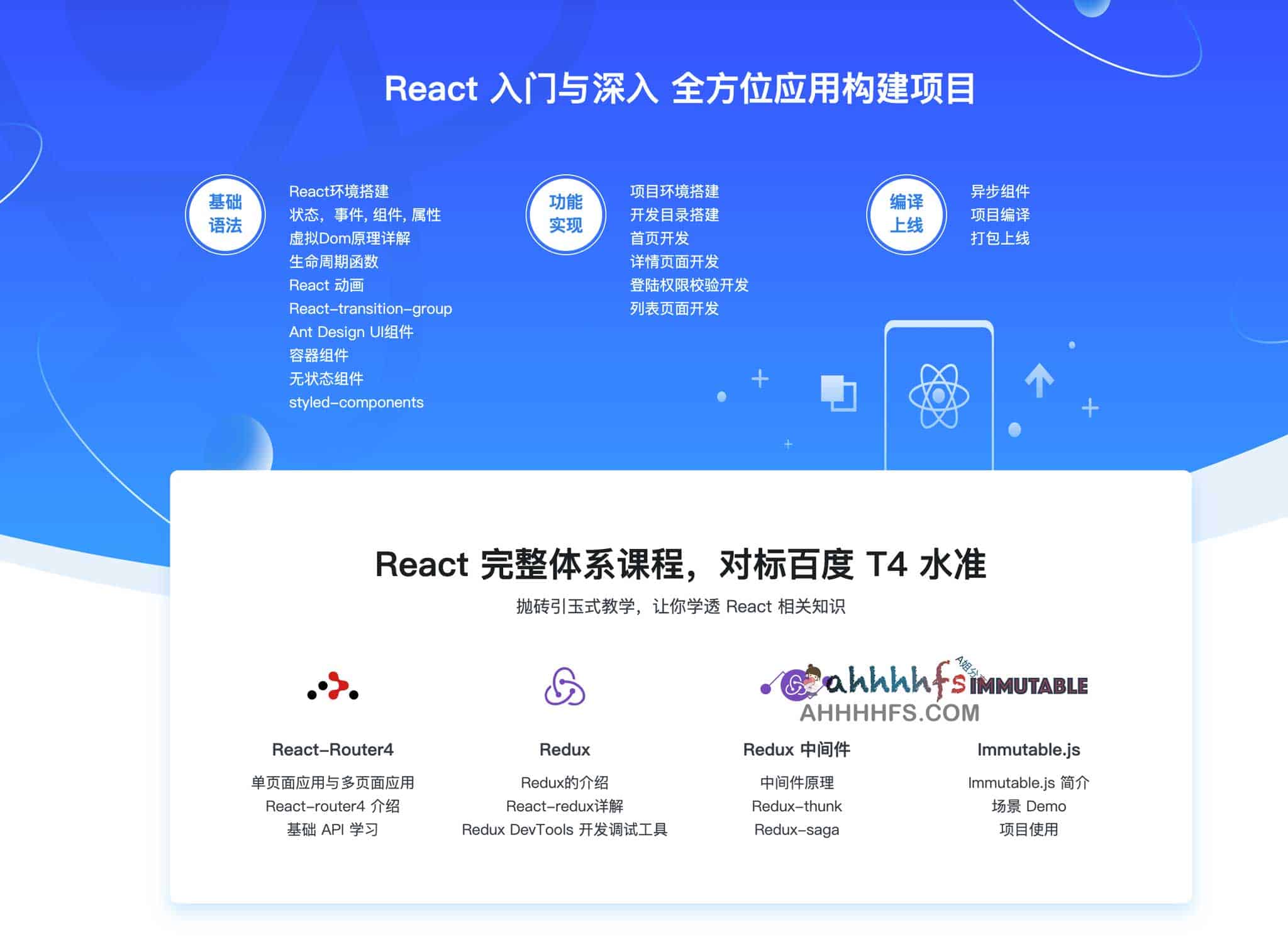 React16.4开发简书项目 从零基础入门到实战