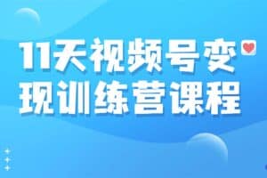 好望角-11天视频号变现训练营课程-资源网