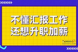 不懂汇报工作，还想升职加薪完结-资源网