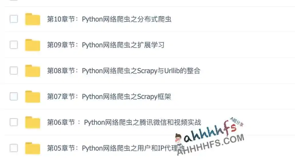 图片[1]-30个小时搞定Python网络爬虫-资源网