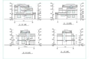 108套别墅新农村自建房图纸｜资源-资源网