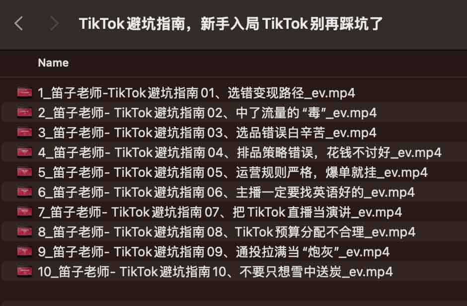 图片[1]-TikTok避坑指南，新手入局TikTok别再踩坑了-资源网