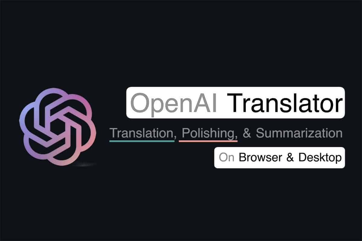 OpenAI Translator- 基于 ChatGPT API 的划词翻译浏览器插件 跨平台-资源网