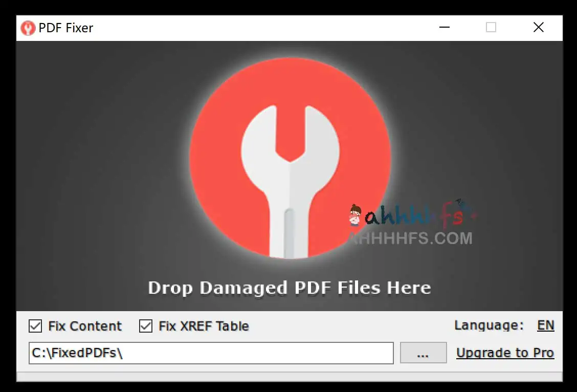 PDF文件损坏修复软件：PDF Fixer